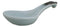 Pack of 6 Seikai Blue Sky Collection Ceramic Asian Soup Spoons With Hook 5.75"L