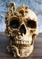 Spirit Skull Opera Tooled Rococo Flares Masquerade Cranium Macabre Figurine