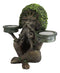 Forest God Greenman Tree Ent Backflow Incense Burner And Candleholders Figurine