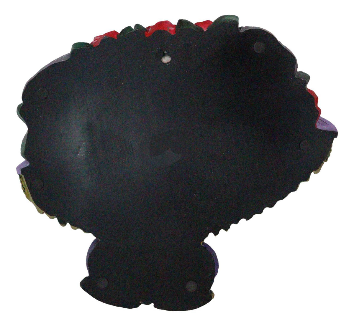 Day of The Dead Colorful Roses Hat La Calavera Catrina Sugar Skull Wall Decor