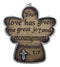Bible Verses Christian Fish Ichthys Angel Heart Wall Or Tree Ornaments Set of 3