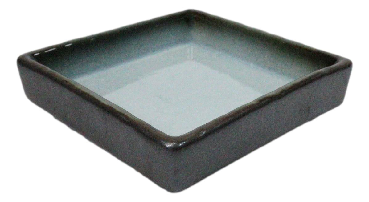 Set Of 6 Blue Sky Stars Seikai Art Ceramic Square Condiment Sauce Dishes 2oz