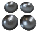 Pack Of 4 Ceramic Black Tetsu Kesho Collection Large Ramen Soup Dinner Bowl 36oz