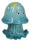 Whimsical Nautical Marine Blue Sea Jellyfish Money Coin Savings Piggy Bank