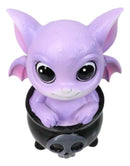 Purple Wandra Drake Potion Pals Small Baby Dragon Imp InCauldron Figurine