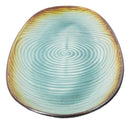 Green Midori Kannyu Collection Ceramic Oblong Shape 16" Long Serving Platter