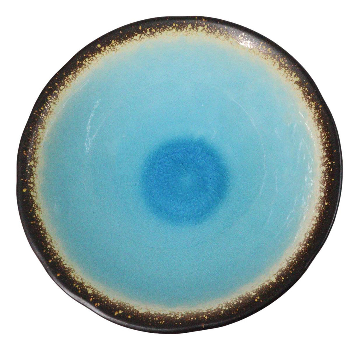 Pack Of 6 Crackle Blue Sky Aozora Kannyu Ceramic Large Pho Ramen Soup Bowls 47oz