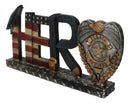 Police Man Officer Cop Badge Hat USA Flag Hero 3D Word Art Desktop Figurine