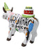 Cow Parade Happy Birthday To Moo Party Hat And Cake Collector's Figurine