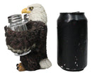 American Patriotic Bald Eagle Salt and Pepper Shaker Holder With Glass Shakers