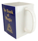 Blue Book Of Magic Eye Of Providence Arcane Arts Ceramic Boxy Square Shaped Mug