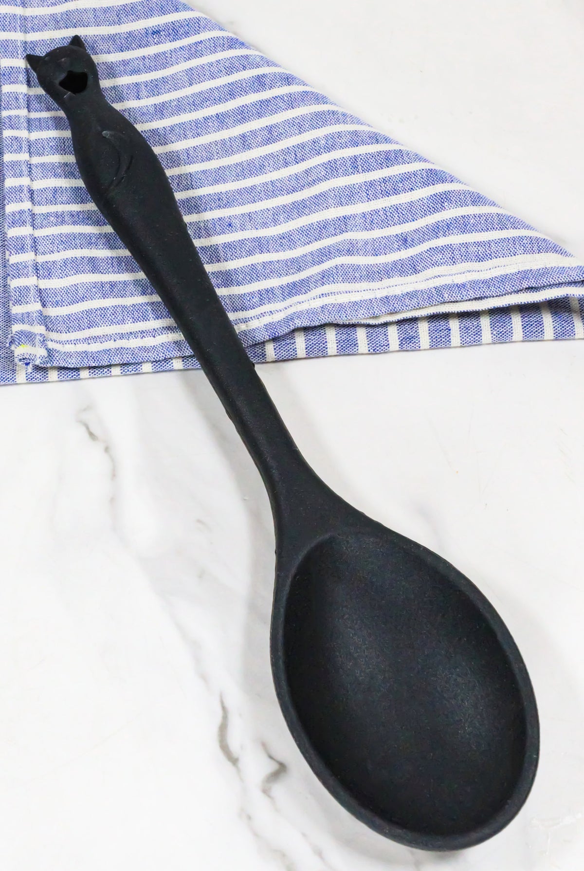 Wicca Gothic Witch Feline Cat Silicone Cooking Baking Chef Kitchen Utility Spoon - Ebros Gift