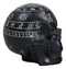 Gothic Wicca Black Mystic Arts Planetarium Zodiac Celestial Ancient Symbols Skull Figurine