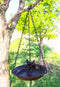 Cast Iron Love Bird On Branch Sunflower Basin Hanging Garden Bird Bath Feeder
