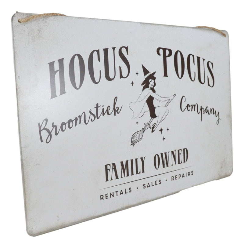 Witch Hocus Pocus Family Owned Rentals Sales Repairs Broomstick Co Wall Sign