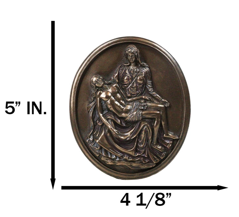 Michelangelo Vatican Saint Peter's Basilica La Pieta Mary Desktop Or Wall Plaque