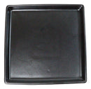 Pack Of 6 Iron Black Tetsu Kesho Ceramic Square Appetizer Salad Plates 6.25" L