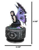 Fantasy Water Nymph Naiad Gothic Fairy Fae Secret Elemental Jewelry Decorative Box