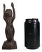 Cast Iron Rustic Nautical Siren Mermaid With Curling Tail Door Stopper Doorstop