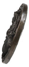 Faux Bronze Triquetra Three Hares Wheel Cycles Of Life Shield Wicca Wall Decor