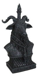Sabbatic Goat Baphomet Bust Figurine 8"Tall Idol Worship Goat of Mendes