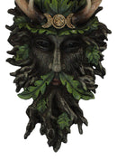 Antler King Crown Celtic Greenman Wicca Triple Moon Tree Ent Wall Decor Plaque