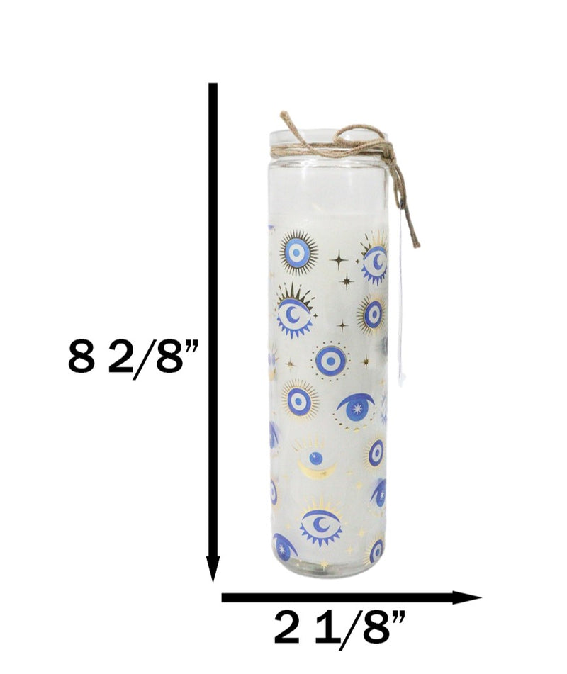All Seeing Eye Of Providence White Sage Wicca Tall Tube Candle Home Fragrance