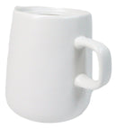 White Porcelain Artisan Hand Crafted Barista Style Maker Carafe Flask Part