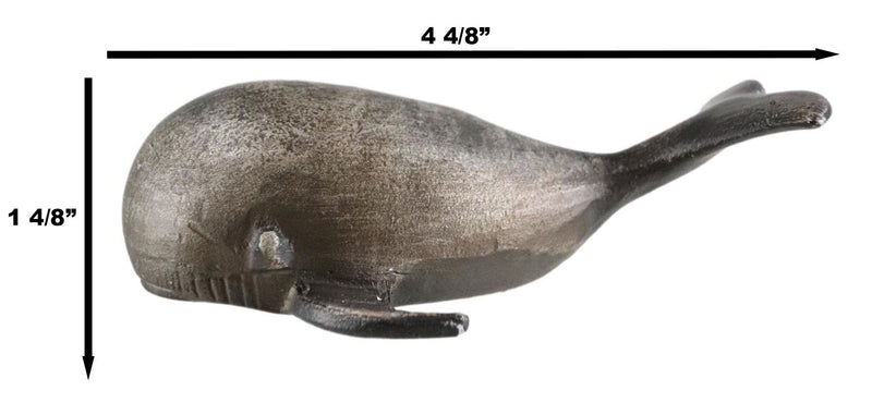 Rustic Cast Iron Nautical Marine Sperm Whale Soda Beer Hand Bottle Cap Opener