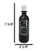 Deadly Poison Witchcraft Apothecary Wicca Decorative Frosted Glass Potion Bottle