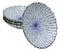 Pack Of 6 Fubuki Tokusa Made In Japan Round Flair Deep Plates Shallow Bowls 15oz