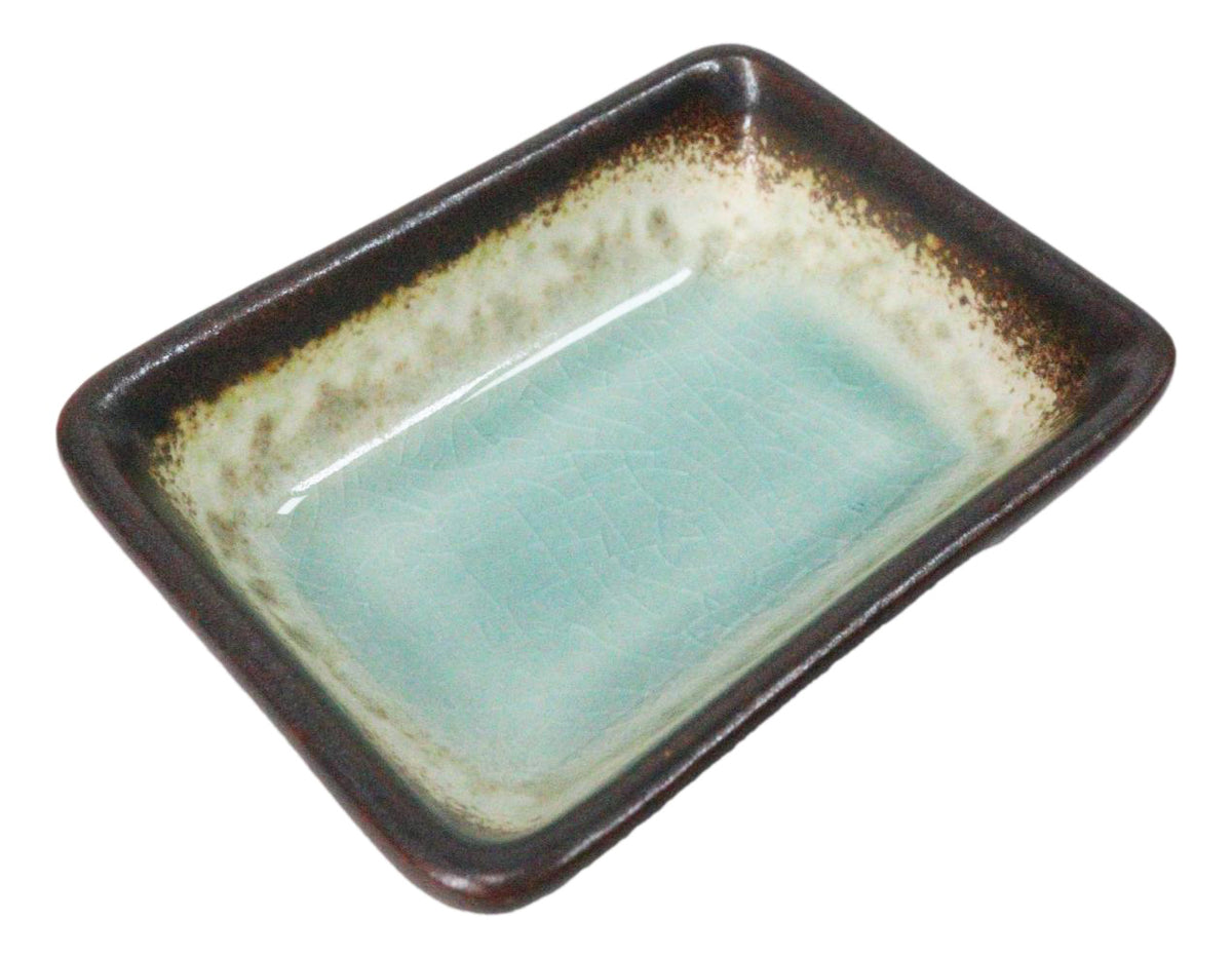 Pack Of 6 Green Midori Kannyu Porcelain Condiment Dipping Sauce Dishes 3oz