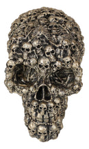 Ossuary Morphing Ghost Whisper Boneyard Skeletons Faux Brass Skull Figurine