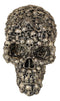 Ossuary Morphing Ghost Whisper Boneyard Skeletons Faux Brass Skull Figurine