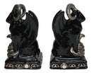 Ceramic Sabbatic Goat Baphomet With Cobra Ceramic Salt And Pepper Shakers Set