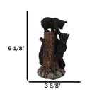 Cabin Companion Tree Climber Black Bear Figurine Cub Bears Forest Tree Wildlife
