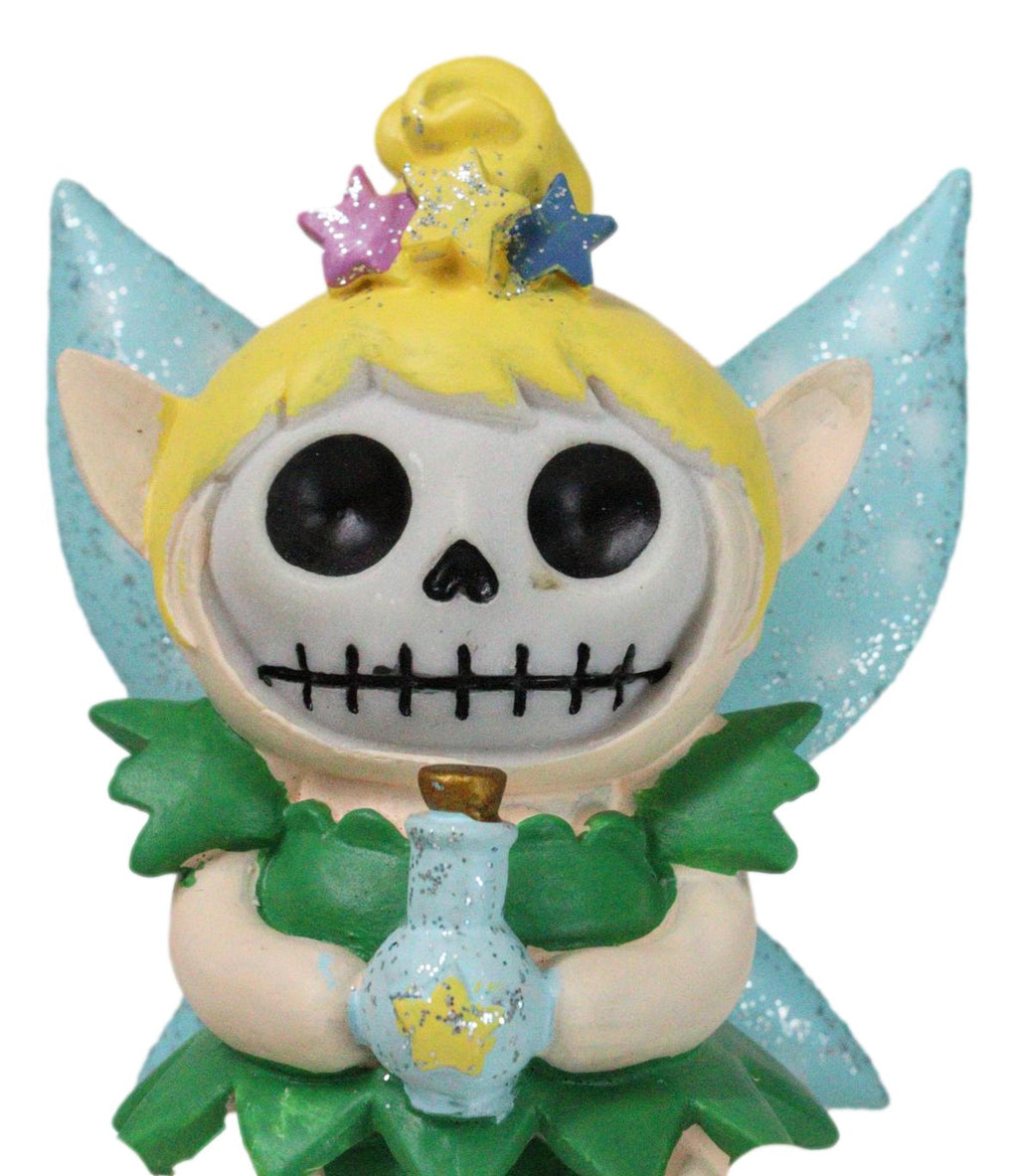 Pixie Skeleton Furrybones Tinker Bell Fairy With Pixie Dust Skeleton Figurine Furry B ...