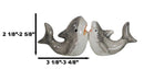Ebros Ceramic Ocean Marine Great White & Hammerhead Sharks Salt Pepper Shakers