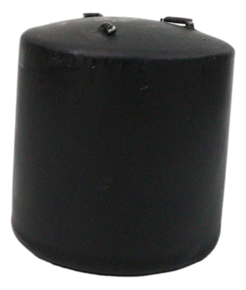 Set Of 2 Gothic Draculina Pink Vampire Tears Black Unscented Pillar Candles