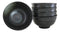 Pack Of 5 Grey Tone Hakumu Ceramic Soup Salad Rice Donburi Poke Bowls 24oz