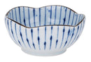 Pack Of 6 Fubuki Tokusa Made In Japan Round Flair Geometry Round Sauce Dish 3oz