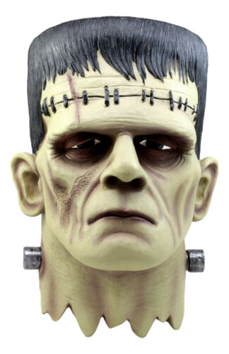 Dr Victor Frankenstein Monster Wall Decor Zombie Sculptural Hanging Plaque 15"H - Ebros Gift