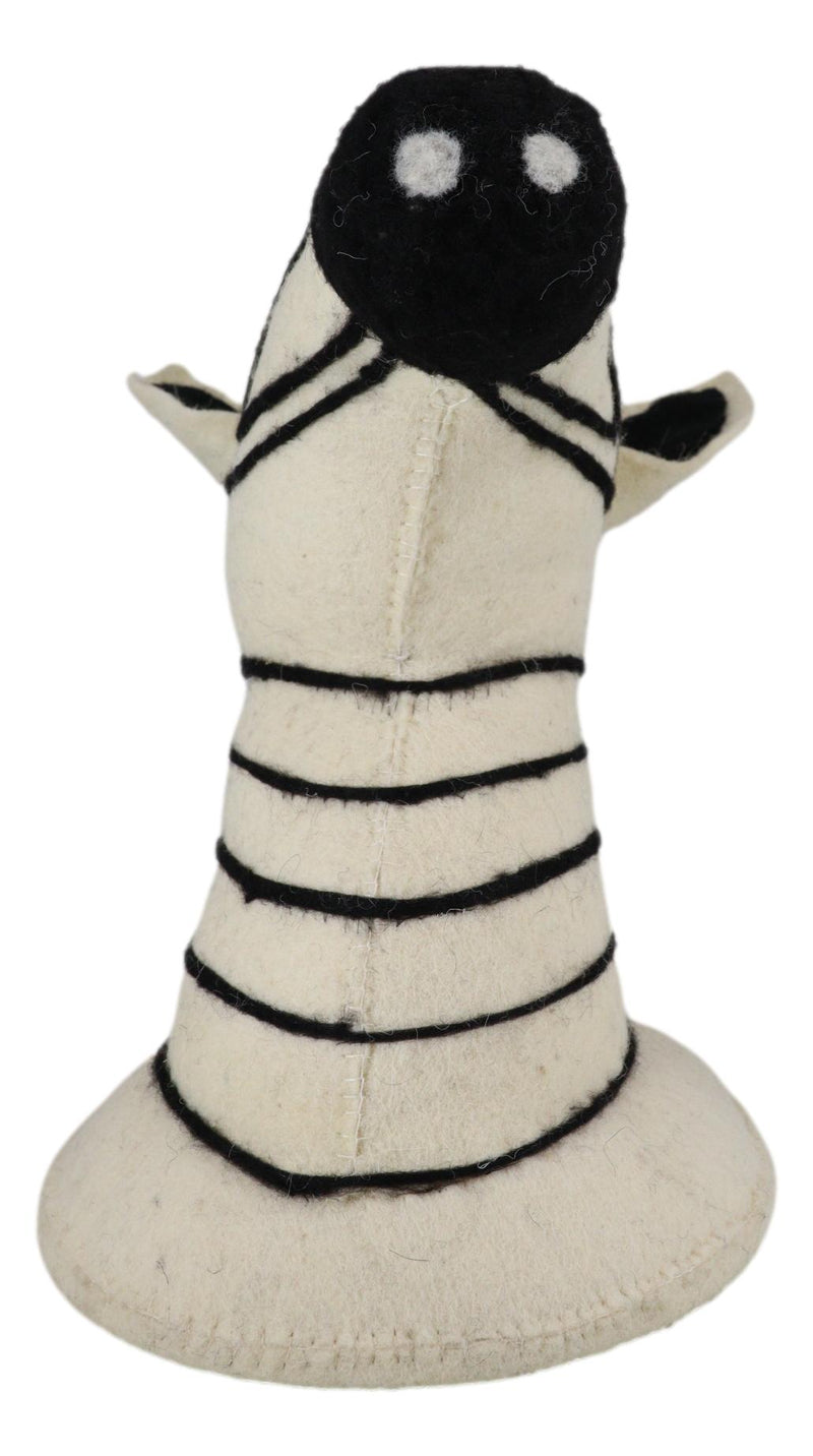 Adorable Animal Safari Zebra Horse Head Whimsical Soft Plush Doll Wall Decor