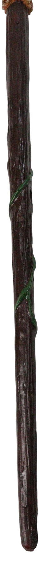 Witch Double Banded Twisted Vine Magical Flying Broom Stick Magic Wand Cosplay