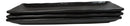 Pack Of 3 Black Kokuyo Ceramic Collection Rectangular Serving Platter 14" L