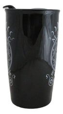 Wicca Witchcraft Phases Of The Moon Magic Brew Ceramic Travel Mug Coffee Tea Cup