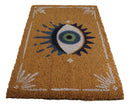 Wicca Talisman All Seeing Eye Of Providence Coir Coconut Fiber Floor Mat Doormat