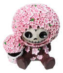 Furry Bones Japanese Sakura Pink Cherry Blossoms Skeleton Figurine Furrybones
