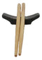Pack Of 6 Charcoal Grey Hakumu Collection Porcelain Chopsticks Hashioki Rest