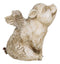 Rustic Country Farmhouse Hog Heavens Flying Baby Angel Pig Coin Money Bank